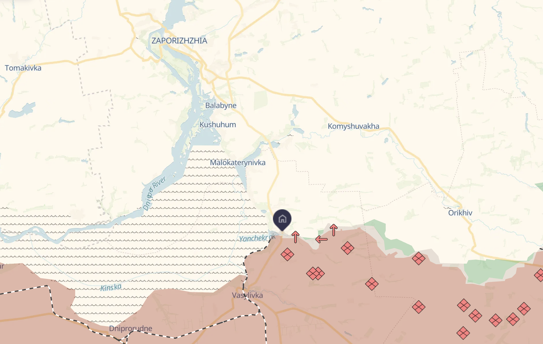 Russia targets key high ground in Zaporizhzhia: Why Kamianske matters